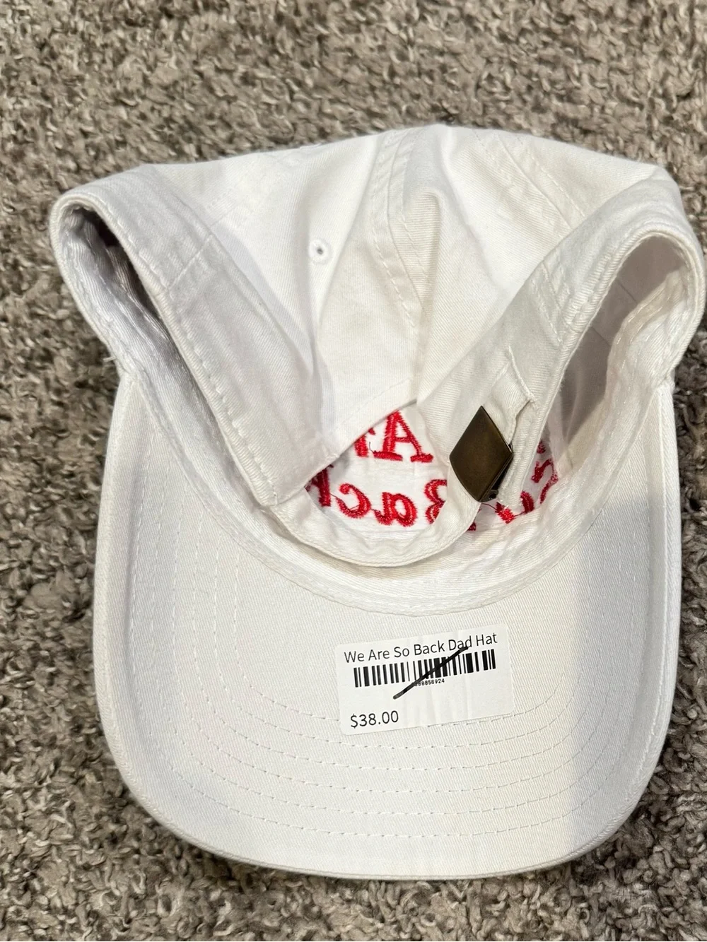 Nebraska Cornhusker Women’s Baseball Cap with Red 